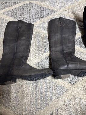 FRYE tall leather riding boots